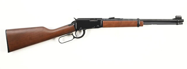 (M) HENRY LEVER ACTION .22 CARBINE WITH BOX