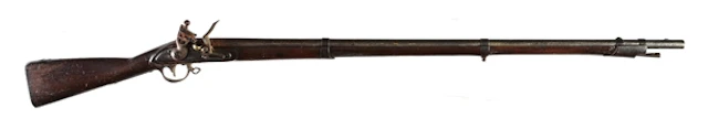 (A) W.L. EVANS MODEL 1816 FLINLOCK MUSKET DATED 1826.