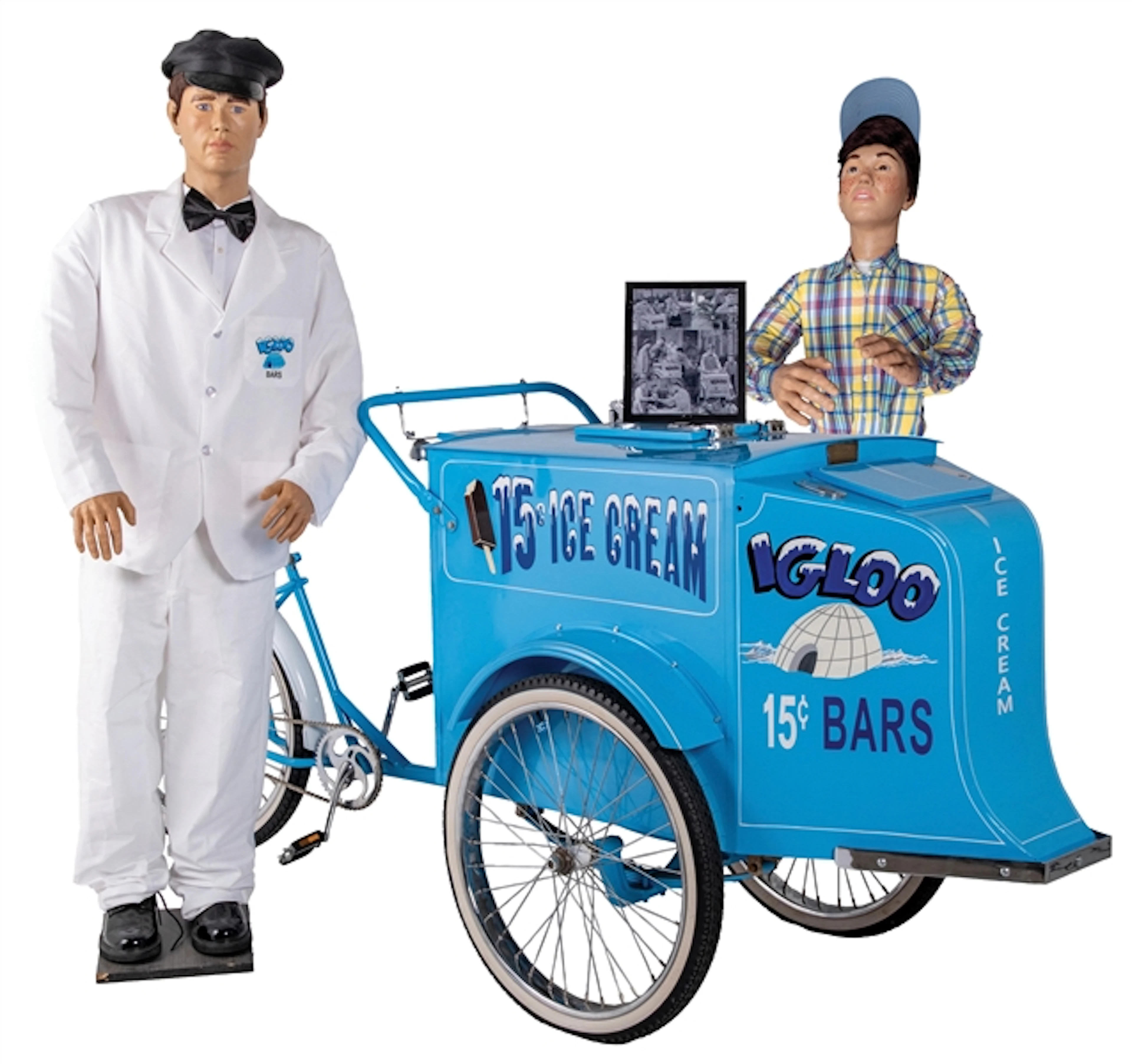 ACORN “IGLOO ICE CREAM” VENDING TRICYCLE RESTORED
