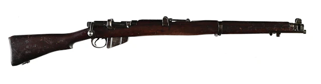 (C) LITHGOW SMLE III* BOLT ACTION RIFLE.