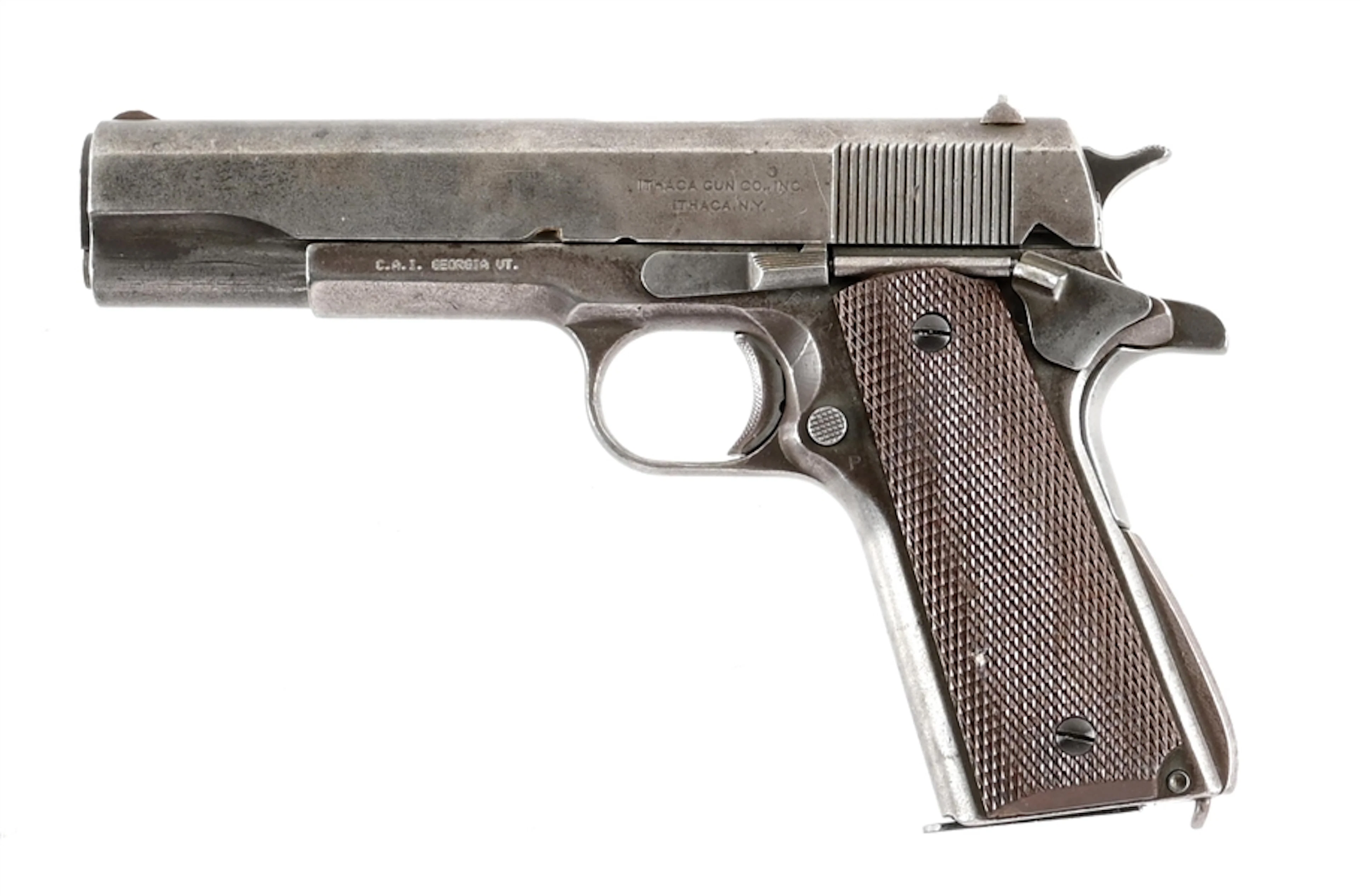 (C) VIET NAM WAR REBUILD ITHACA GUN COMPANY US MODEL 1911A1 .45 ACP