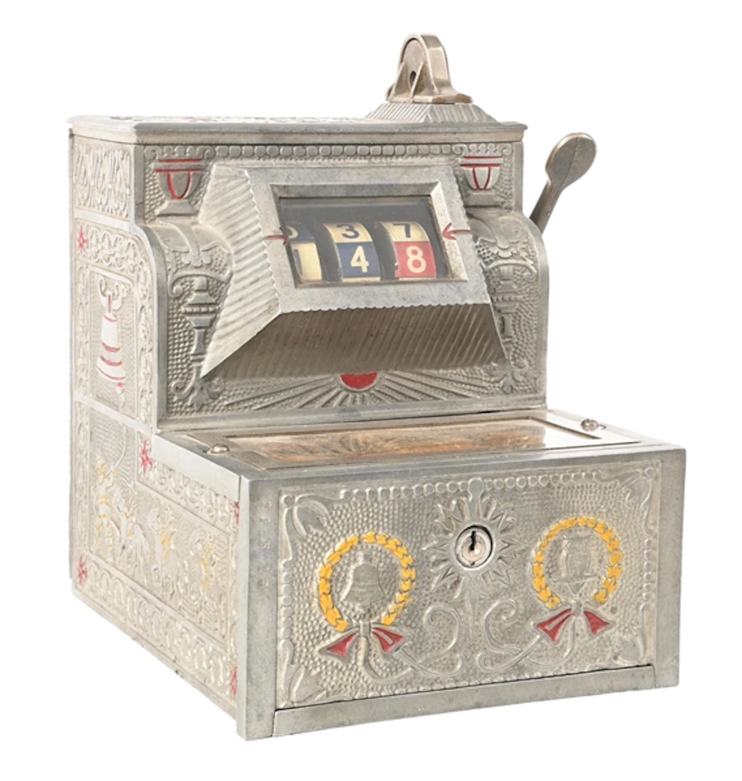 10¢ MILLS NOVELTY CO. "THE PURITAN BELL" TRADE STIMULATOR