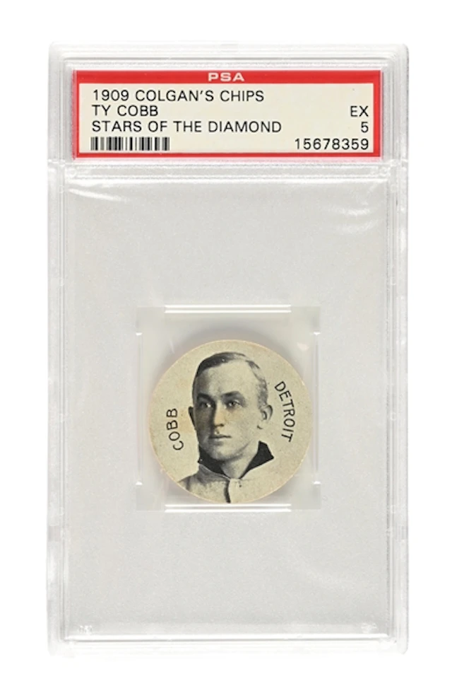 1909 COLGAN'S CHIP'S TY COBB PSA 5 EX