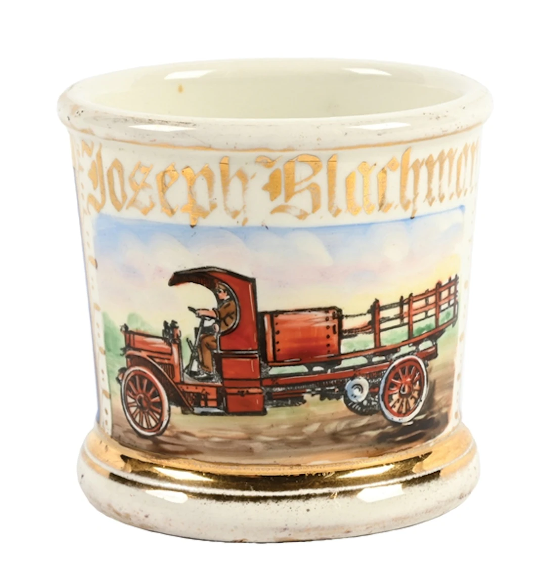 TRUCK DRIVER'S SHAVING MUG