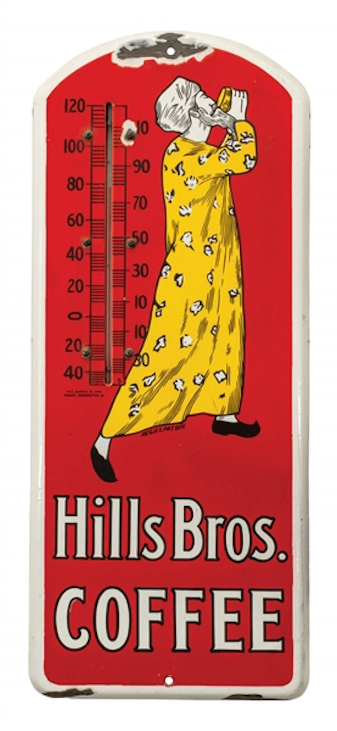 HILLS BRO'S COFFEE THERMOMETER