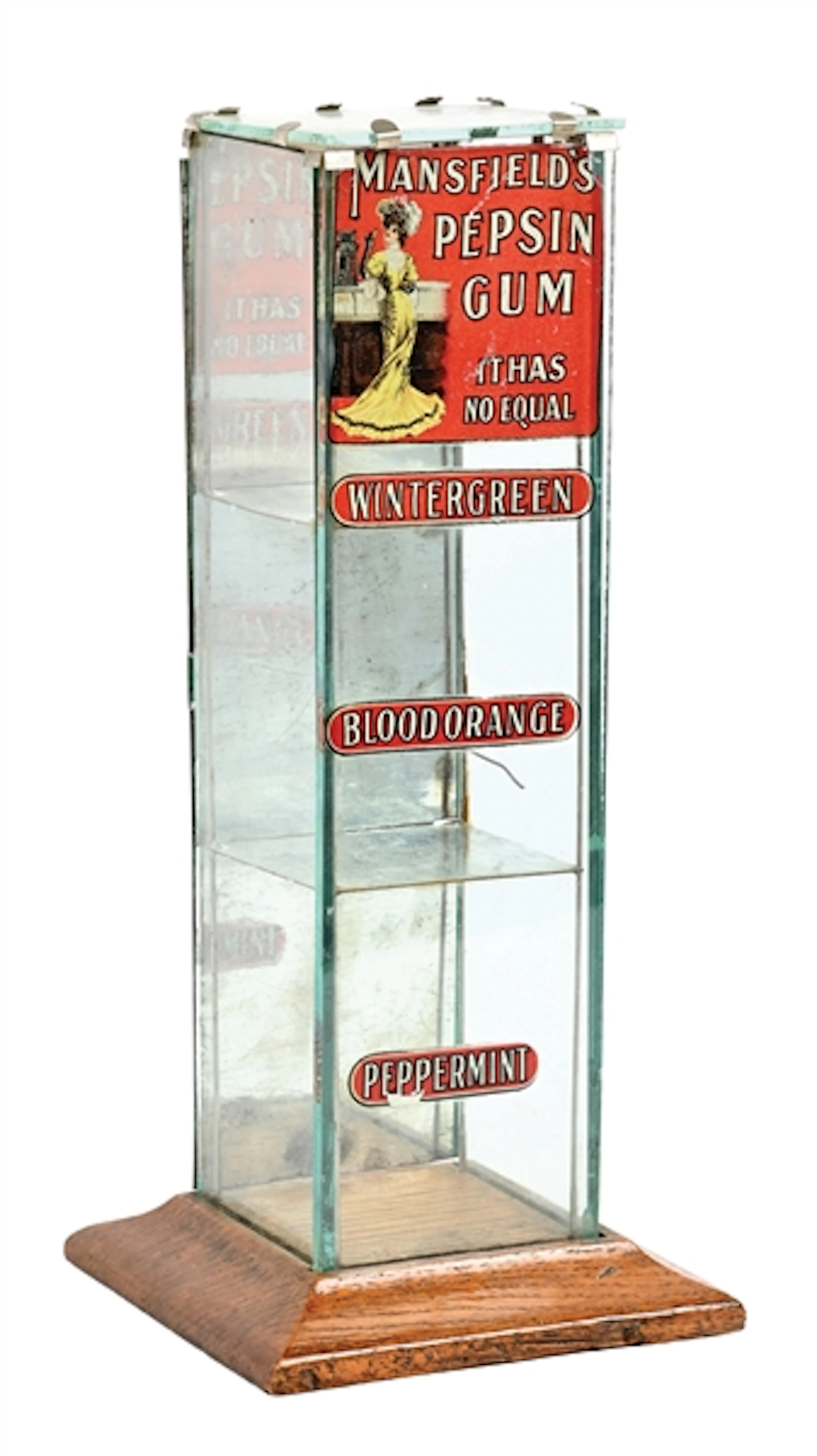 MANSFIELD'S PEPSIN CHEWING GUM DISPLAY