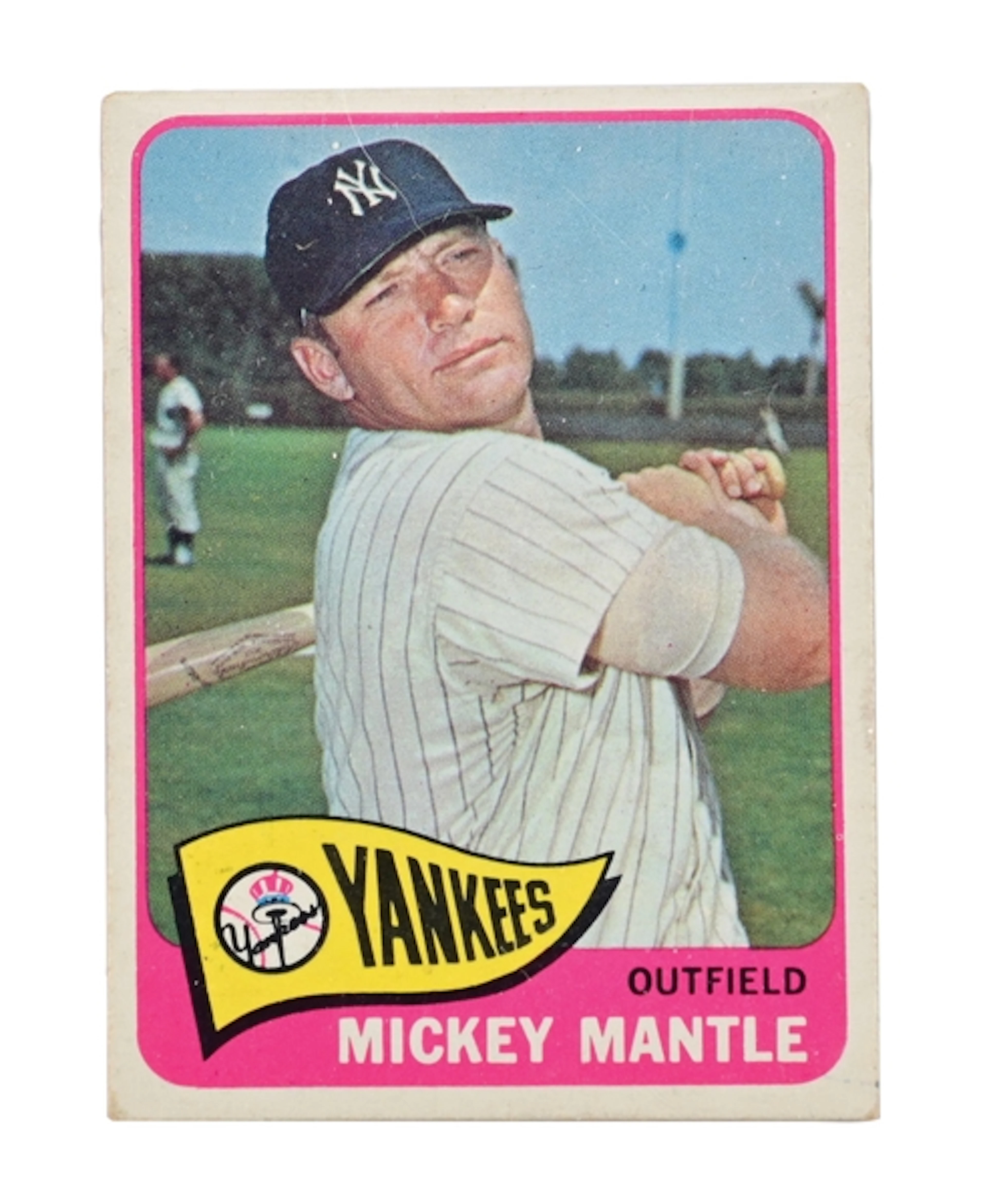 1965 TOPPS MICKEY MANTLE CARD