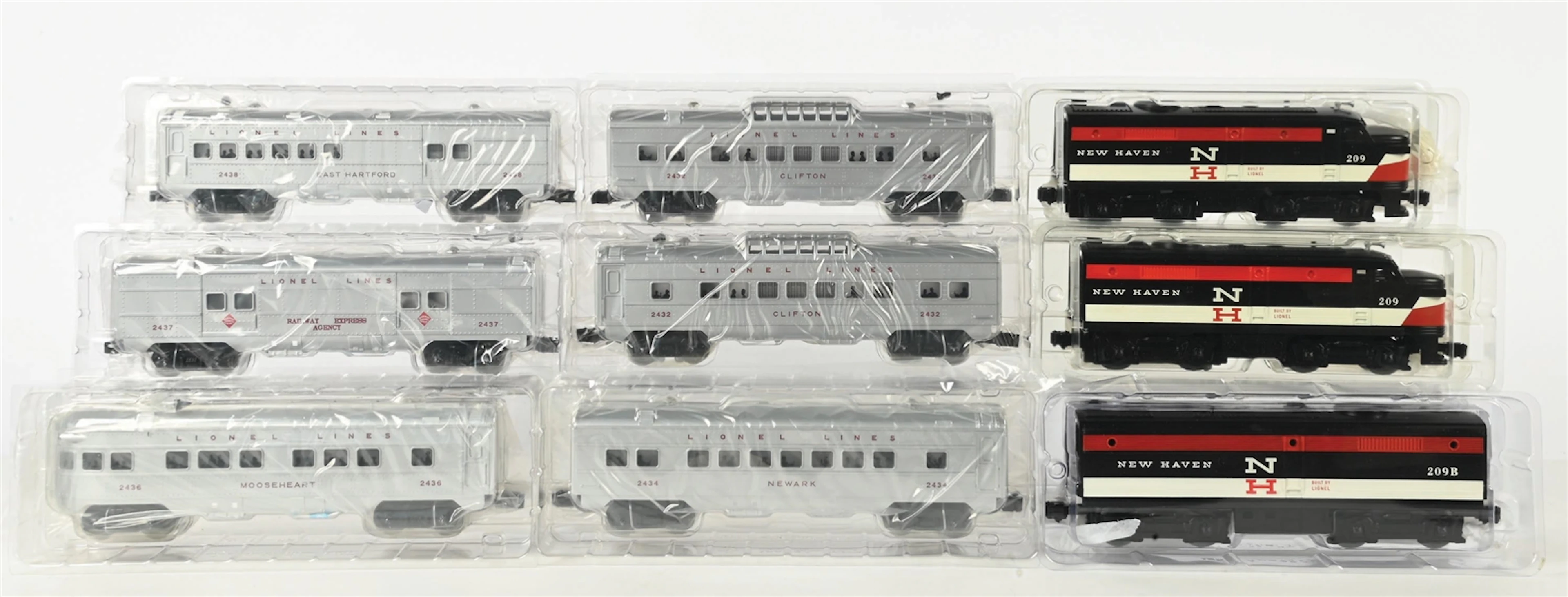 LOT OF 2: MODERN ERA O-GA. LIONEL NEW HAVEN NO. 1608 ALCO AND NO.