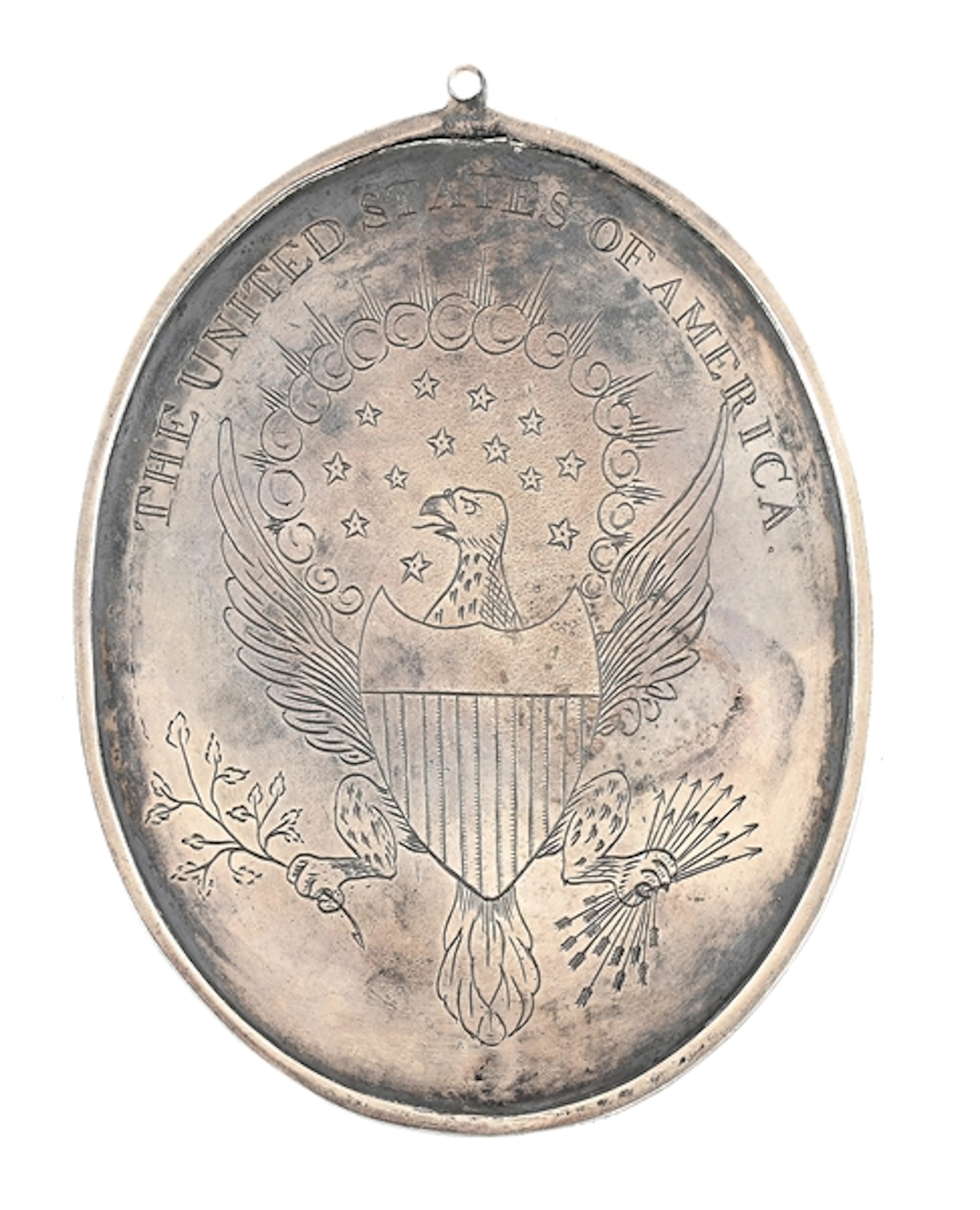 AFTER A GEORGE WASHINGTON PEACE MEDAL, DATED 1789.