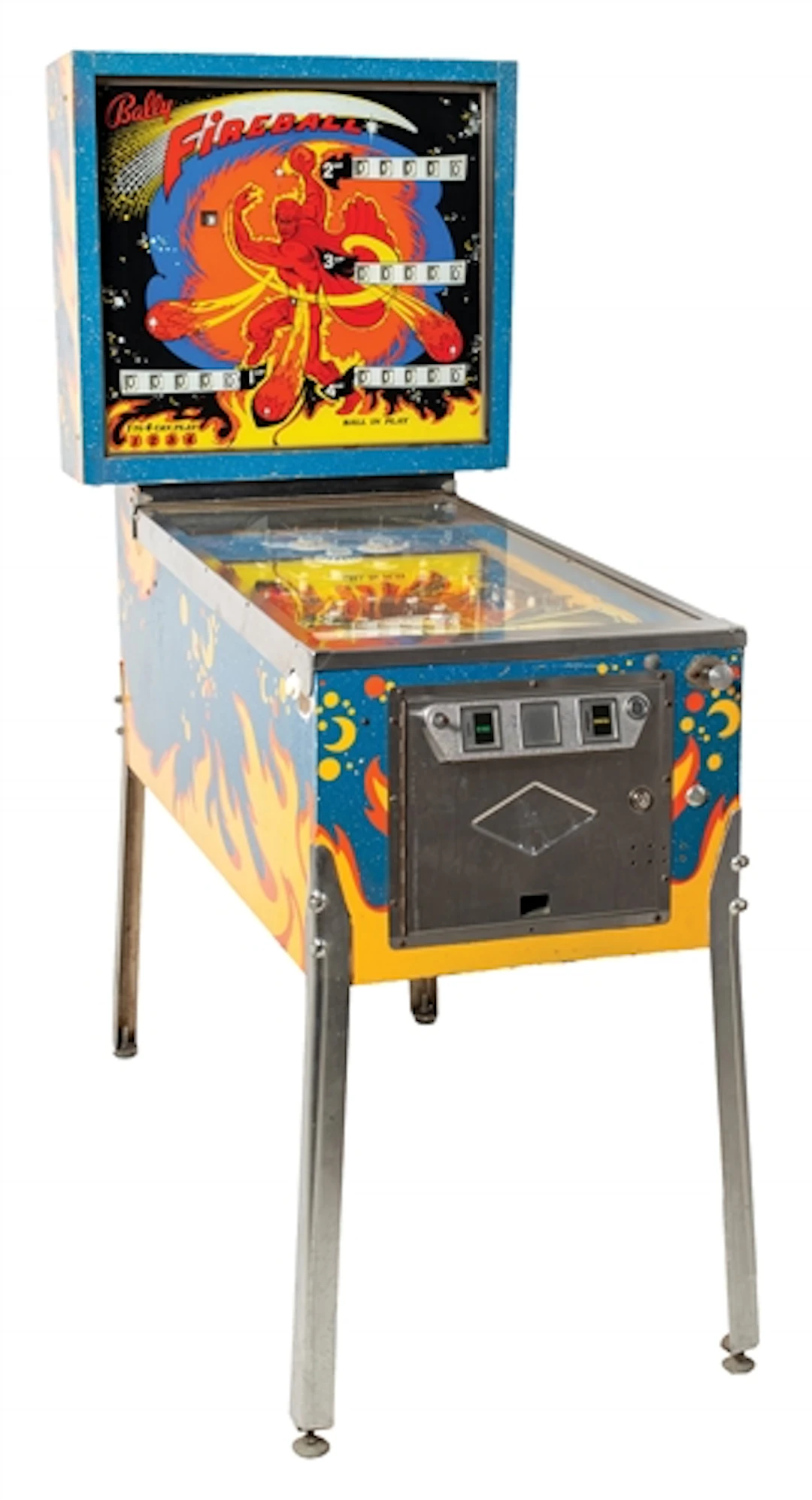 BALLY'S "FIREBALL" PINBALL MACHINE