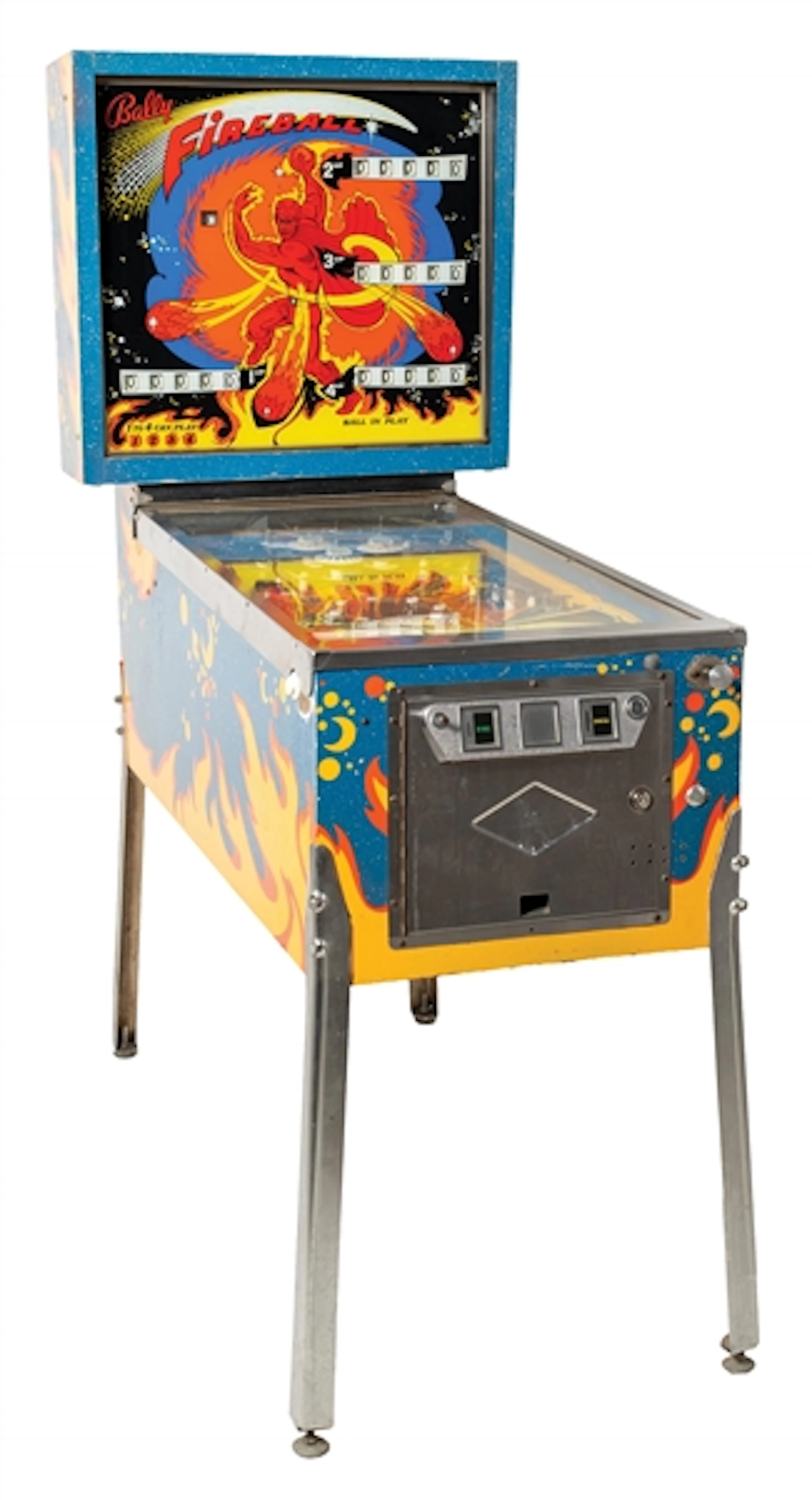BALLY'S "FIREBALL" PINBALL MACHINE
