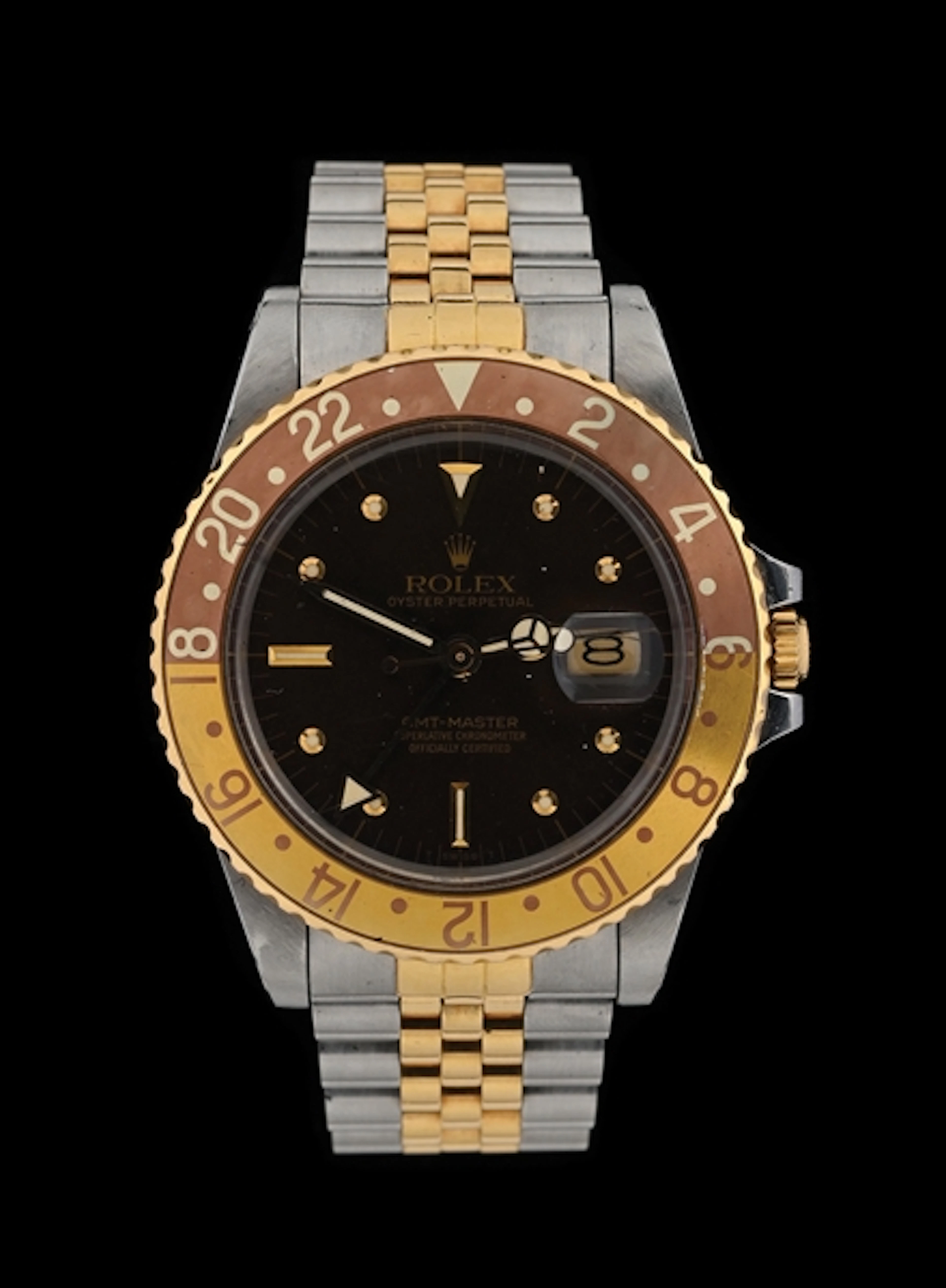 ROLEX GMT-MASTER 40 BROWN 2-TONE "ROOT BEER", REF. 16753