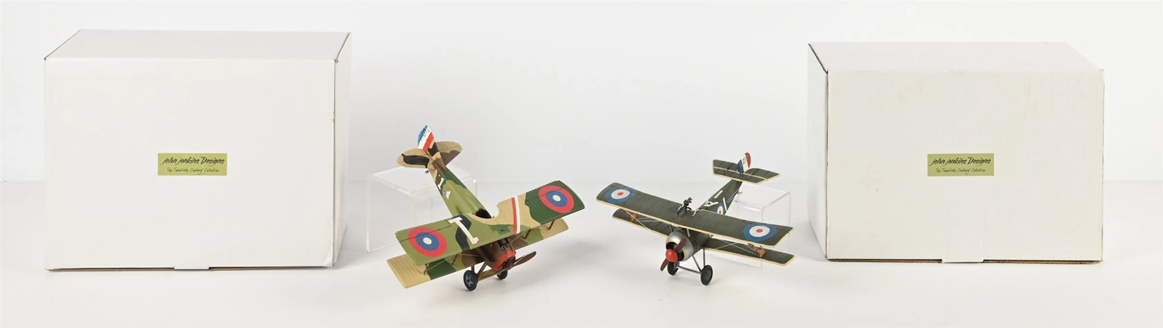 LOT OF 2: JOHN JENKINS DESIGNS KNIGHTS OF THE SKIES