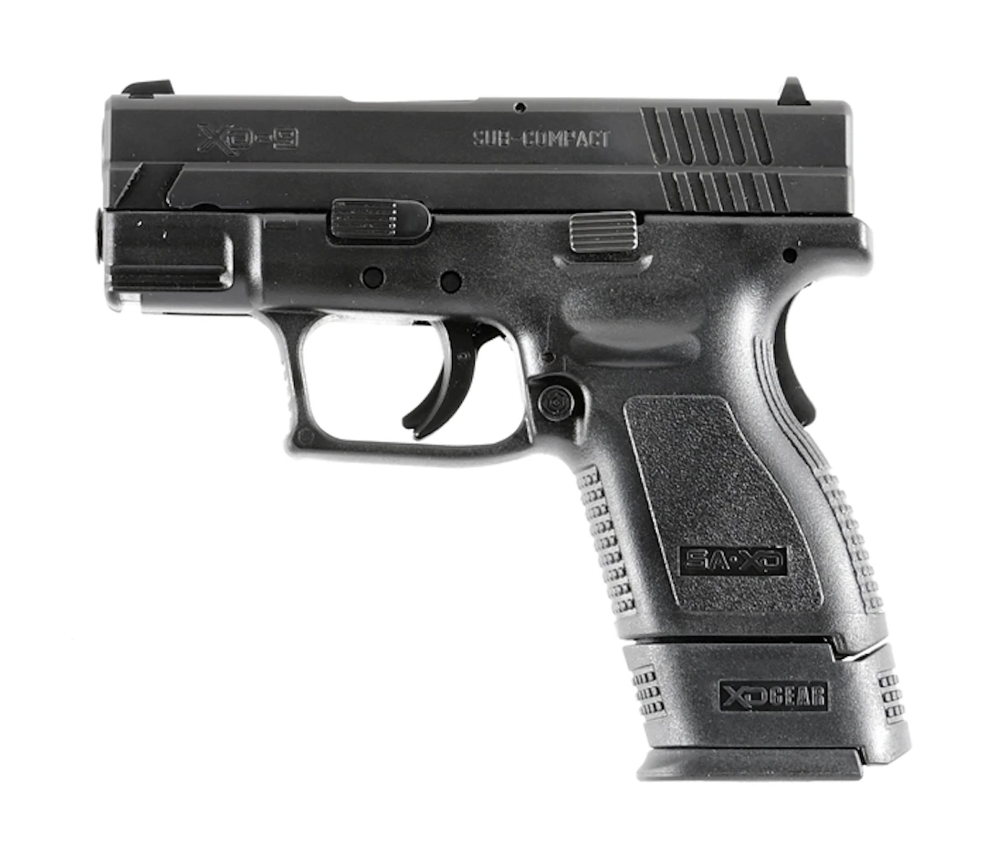 (M) SPRINGFIELD ARMORY XD9 SUB-COMPACT SEMI-AUTOMATIC PISTOL WITH CASE