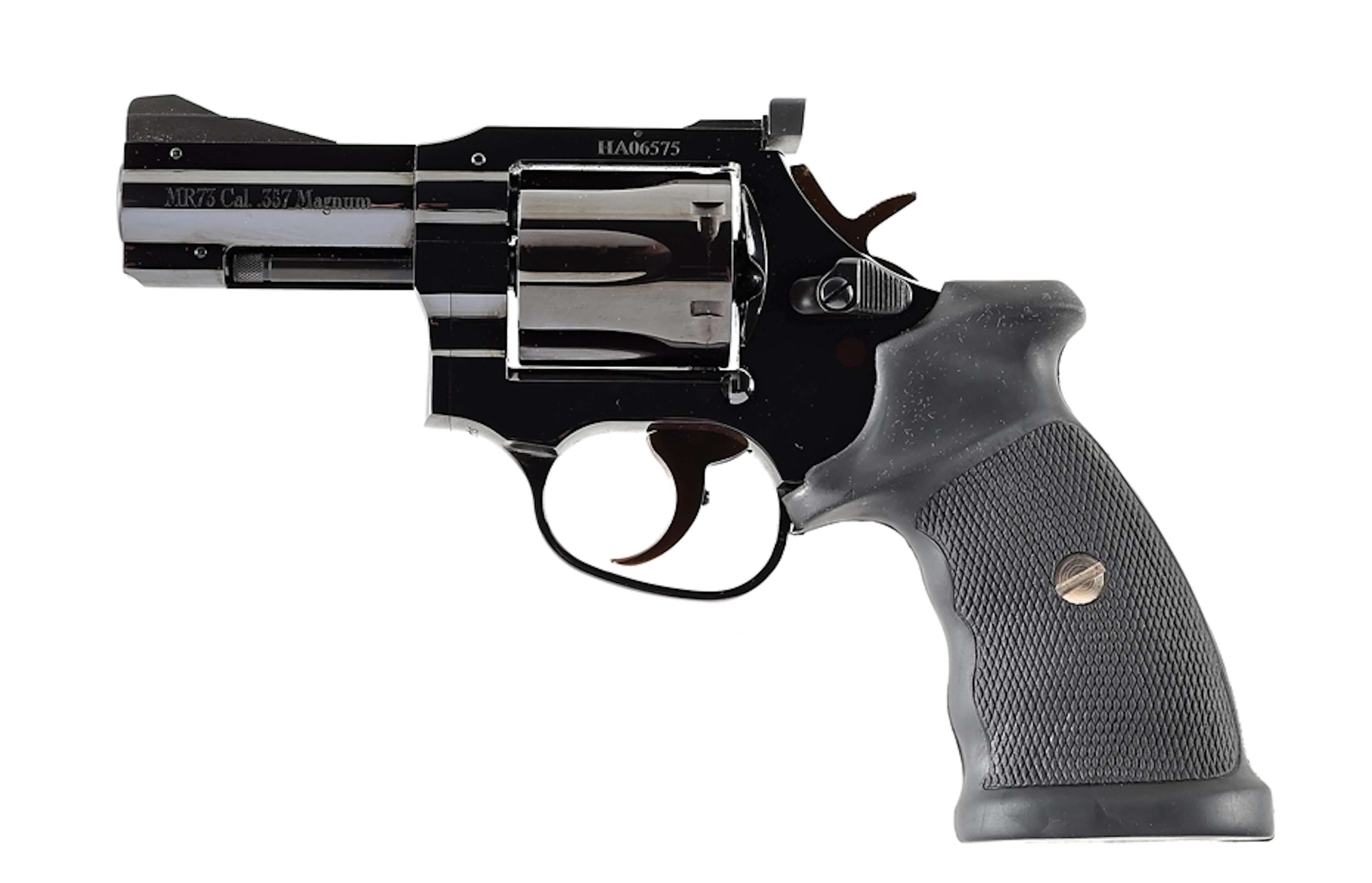 (M) MANURHIN MR73 GENDARMARIE .357 MAGNUM DOUBLE ACTION REVOLVER WITH