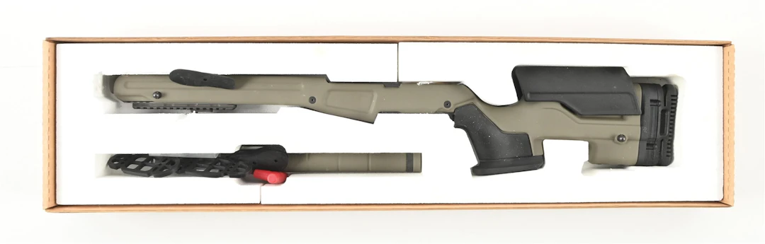J. ALLEN ENTERPRISES JAE-100A DE M14 CHASSIS WITH BOX.