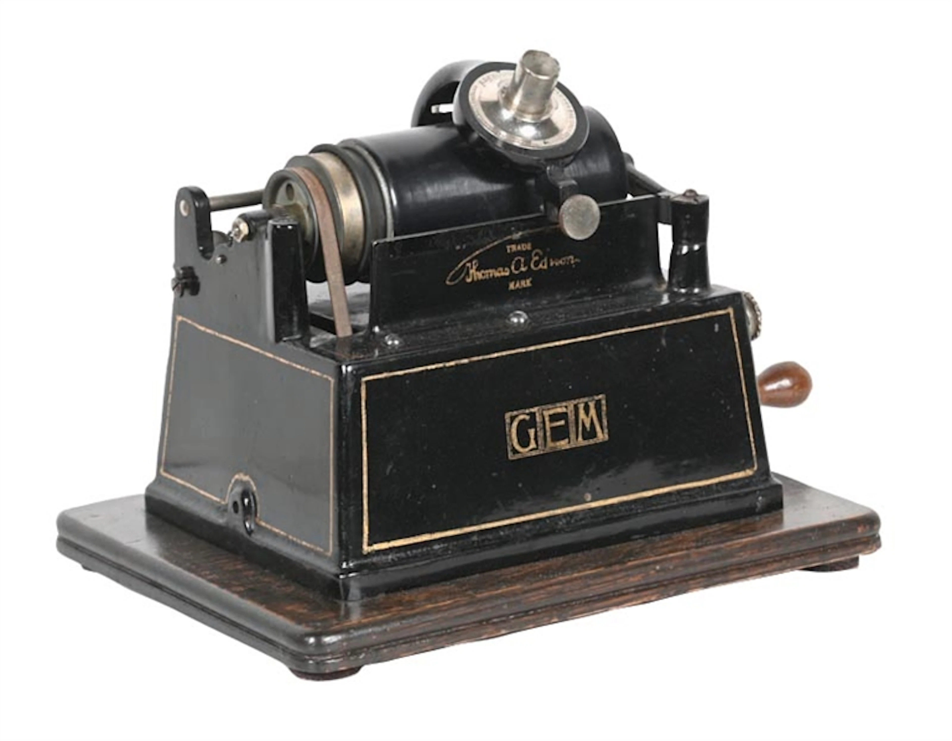 THOMAS EDISON "GEM" CYLINDER PHONOGRAPH