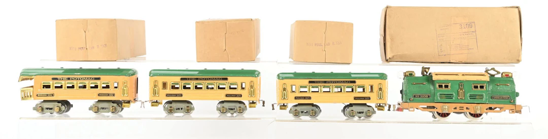 AMERICAN FLYER PREWAR O. GAUGE ELECTRIC LOCOMOTIVE NO. 3109 WITH POTOMAC