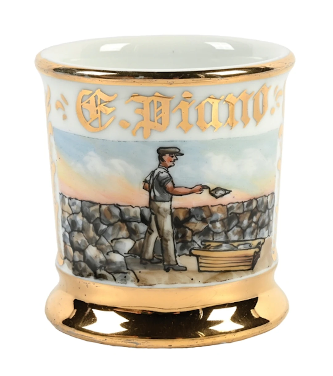 STONE MASON'S SHAVING MUG