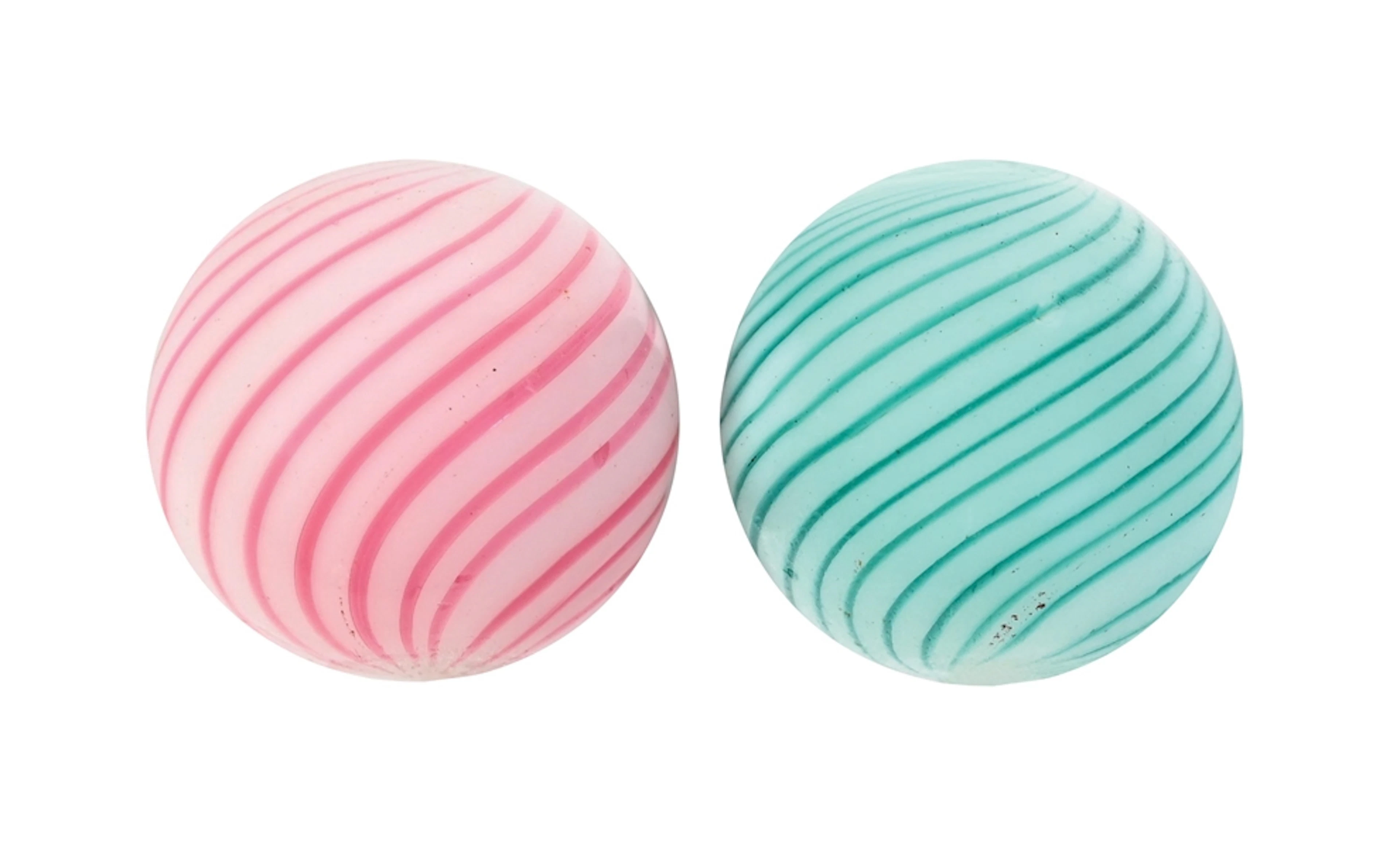 LOT OF 2: CLAMBROTH MARBLES