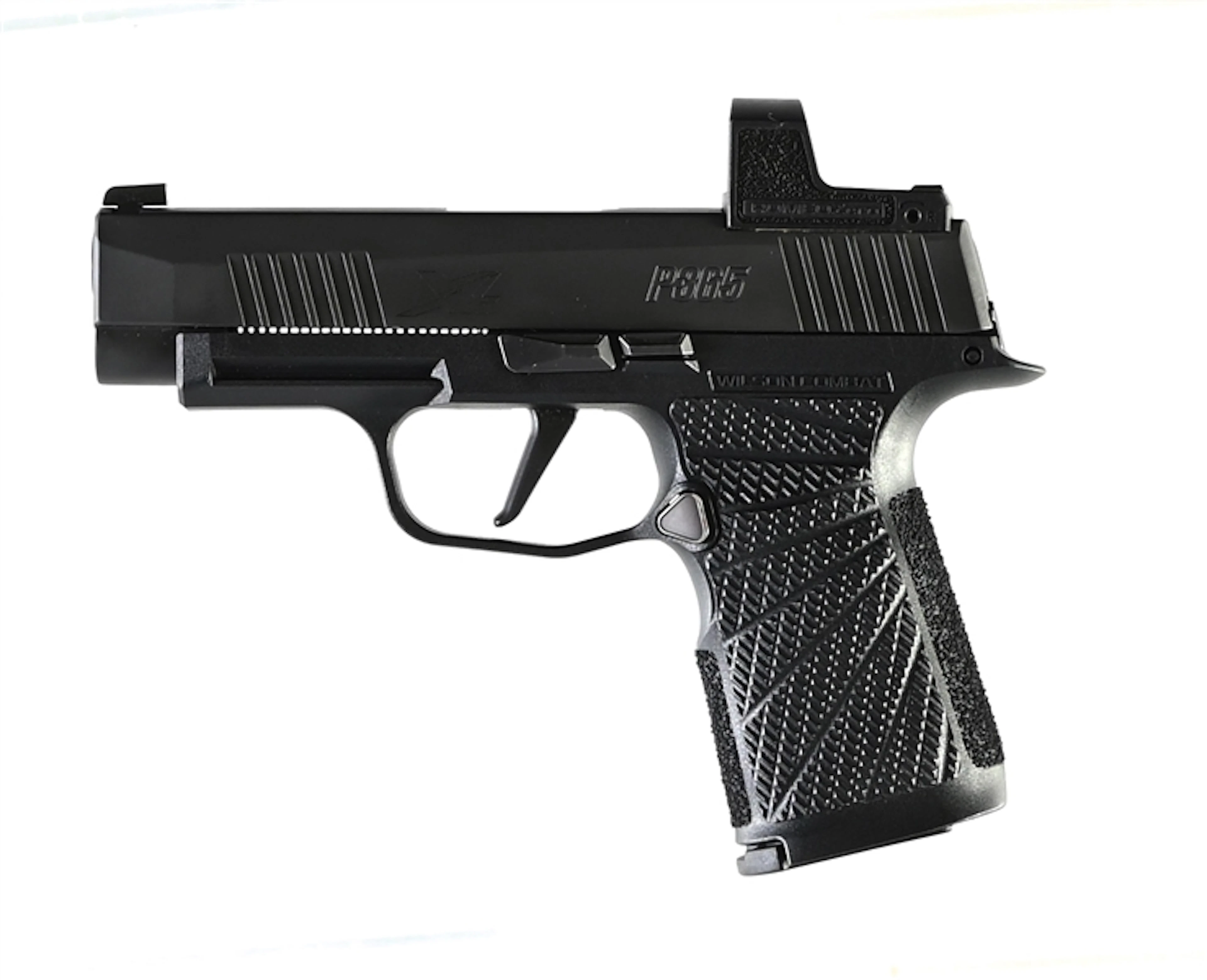 (M) SIG SAUER P365XL WITH WILSON COMBAT GRIP FRAME.