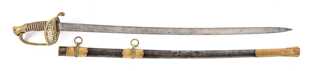 US CIVIL WAR PRESENTATION GRADE M1850 STAFF & FIELD OFFICER SWORD BY HORSTMANN.