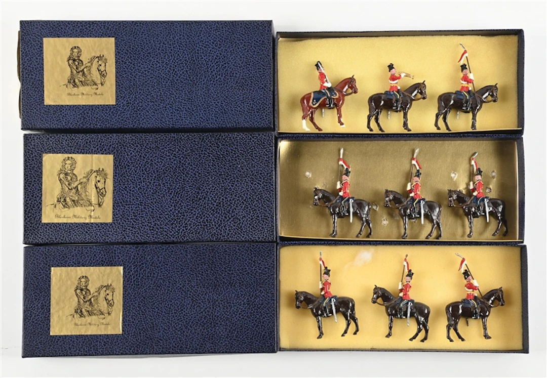 LOT OF 3: BLENHEIM MILITARY MODELS SETS IN BOXES