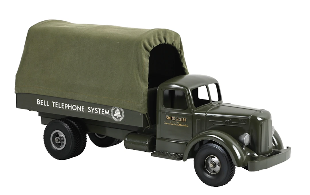 SMITH-MILLER BELL TELEPHONE SYSTEM PRESSED STEEL TRUCK