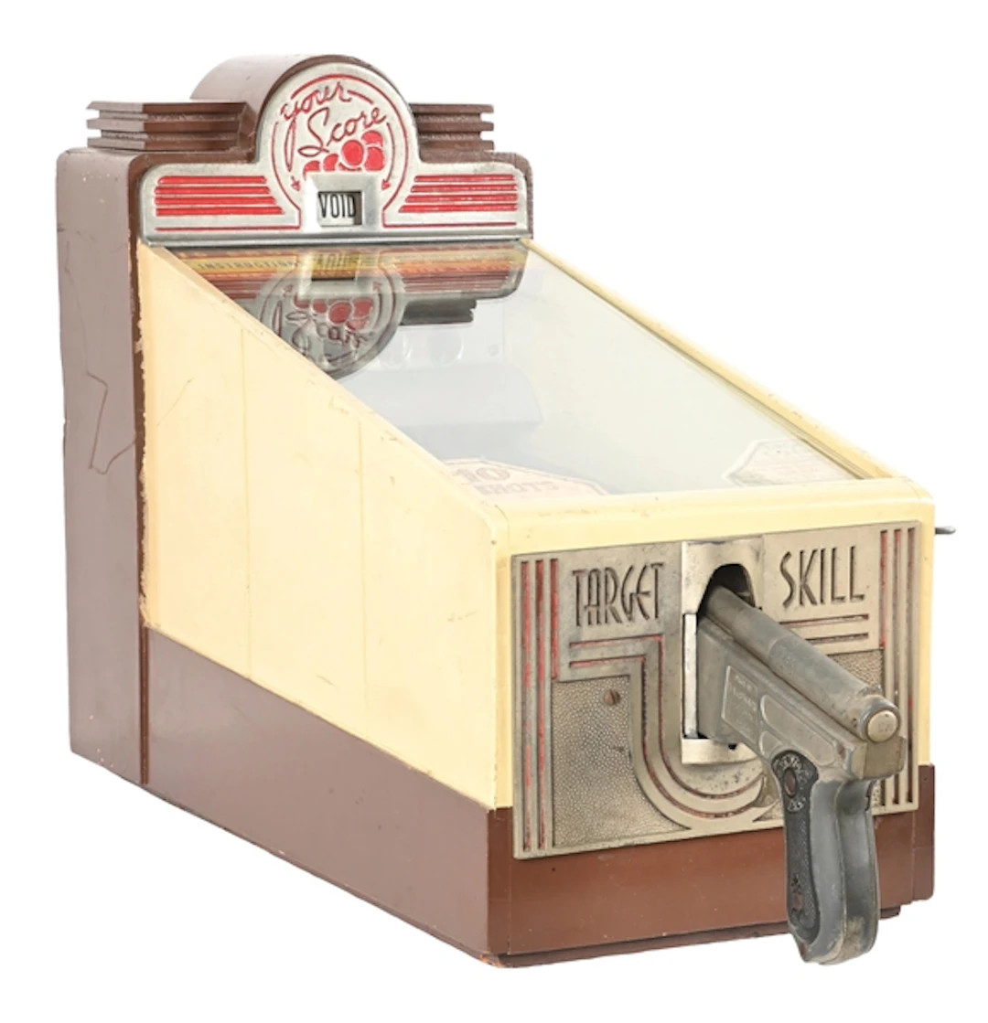 1¢ A.B.T. MFG. CORP. YOUR SCORE TARGET SKILL GAME
