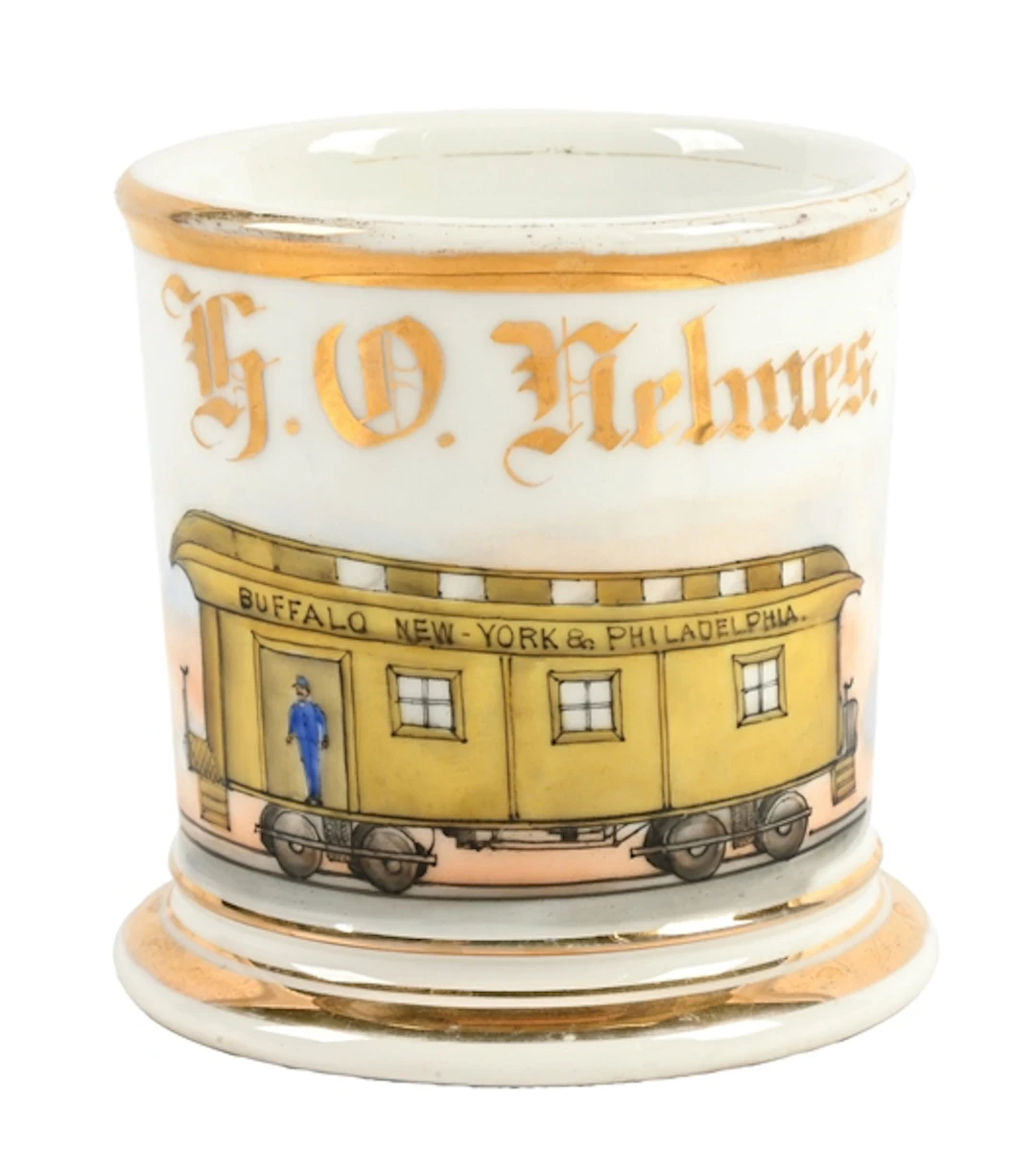TROLLEY OPERATOR'S SHAVING MUG