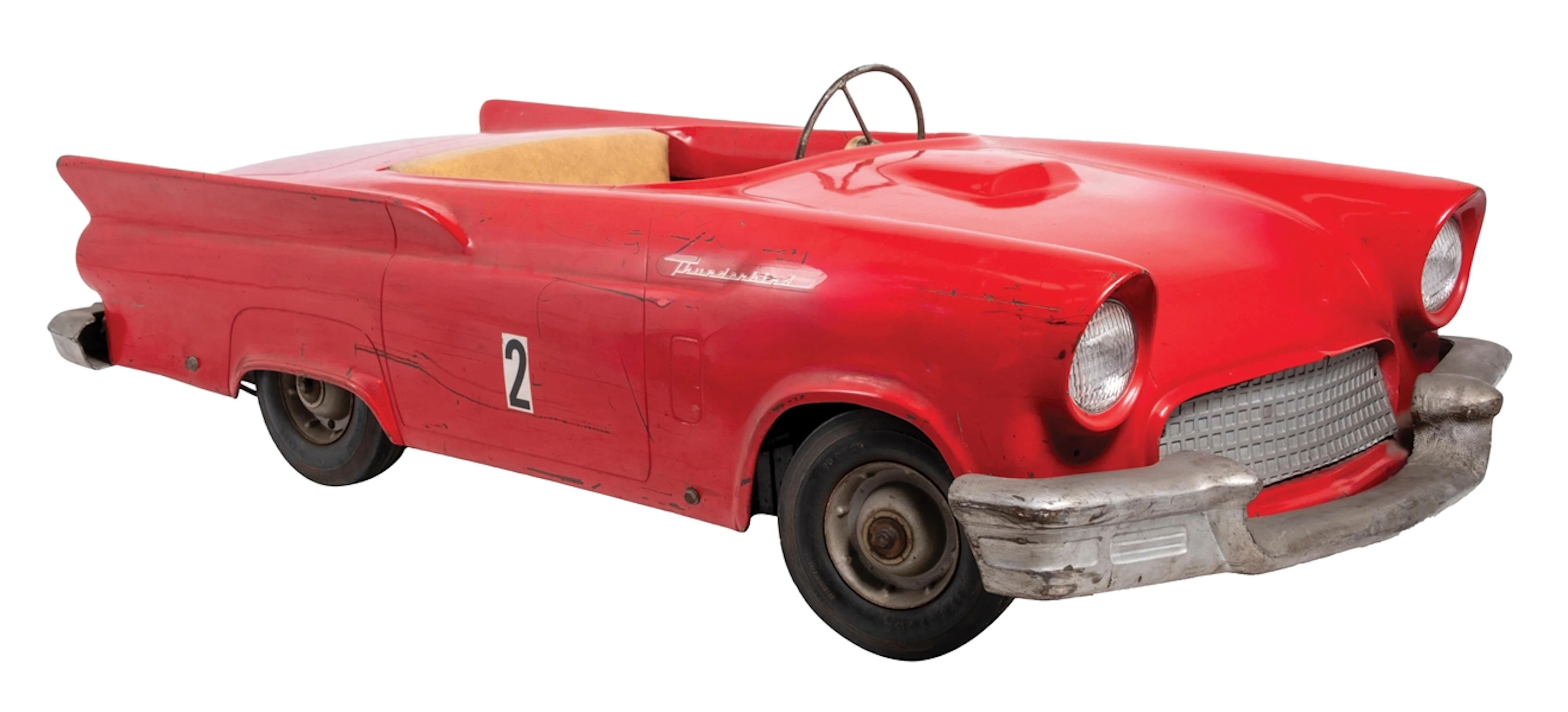 POWERCAR JR. RED THUNDERBIRD SERIAL 3140