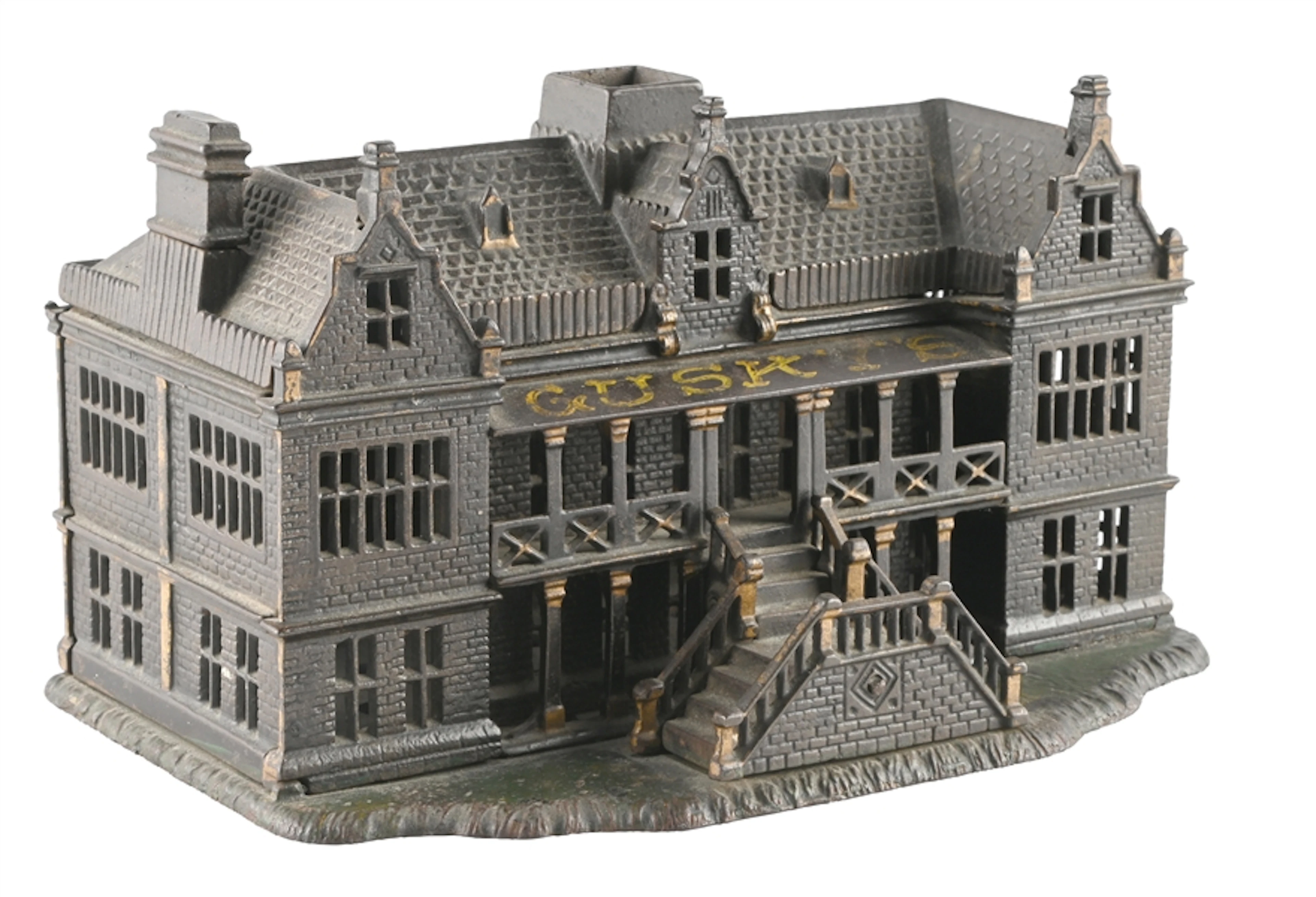 IVES BLAKESLEE & CO. CAST IRON STILL PALACE BANK