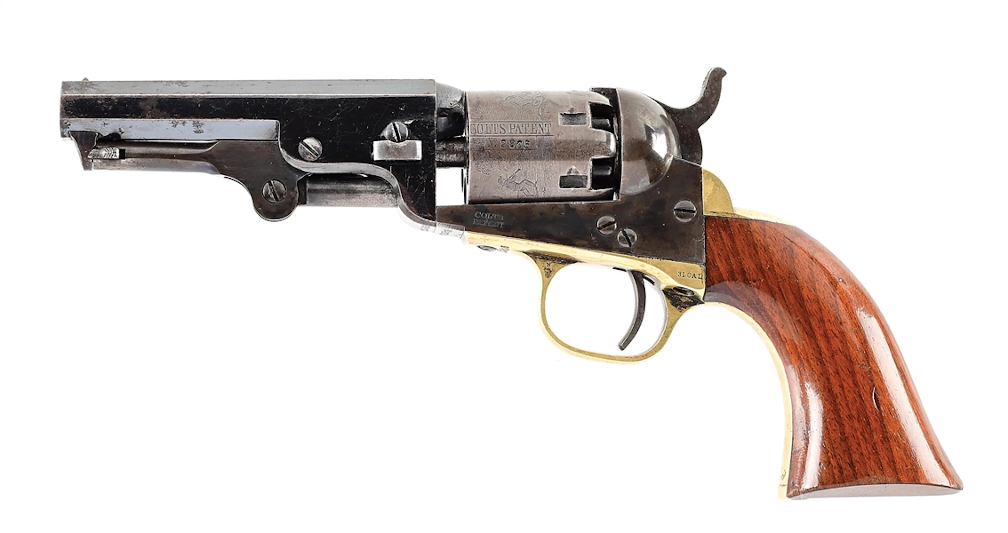 (A) FINE COLT MODEL 1849 POCKET PERCUSSION REVOLVER