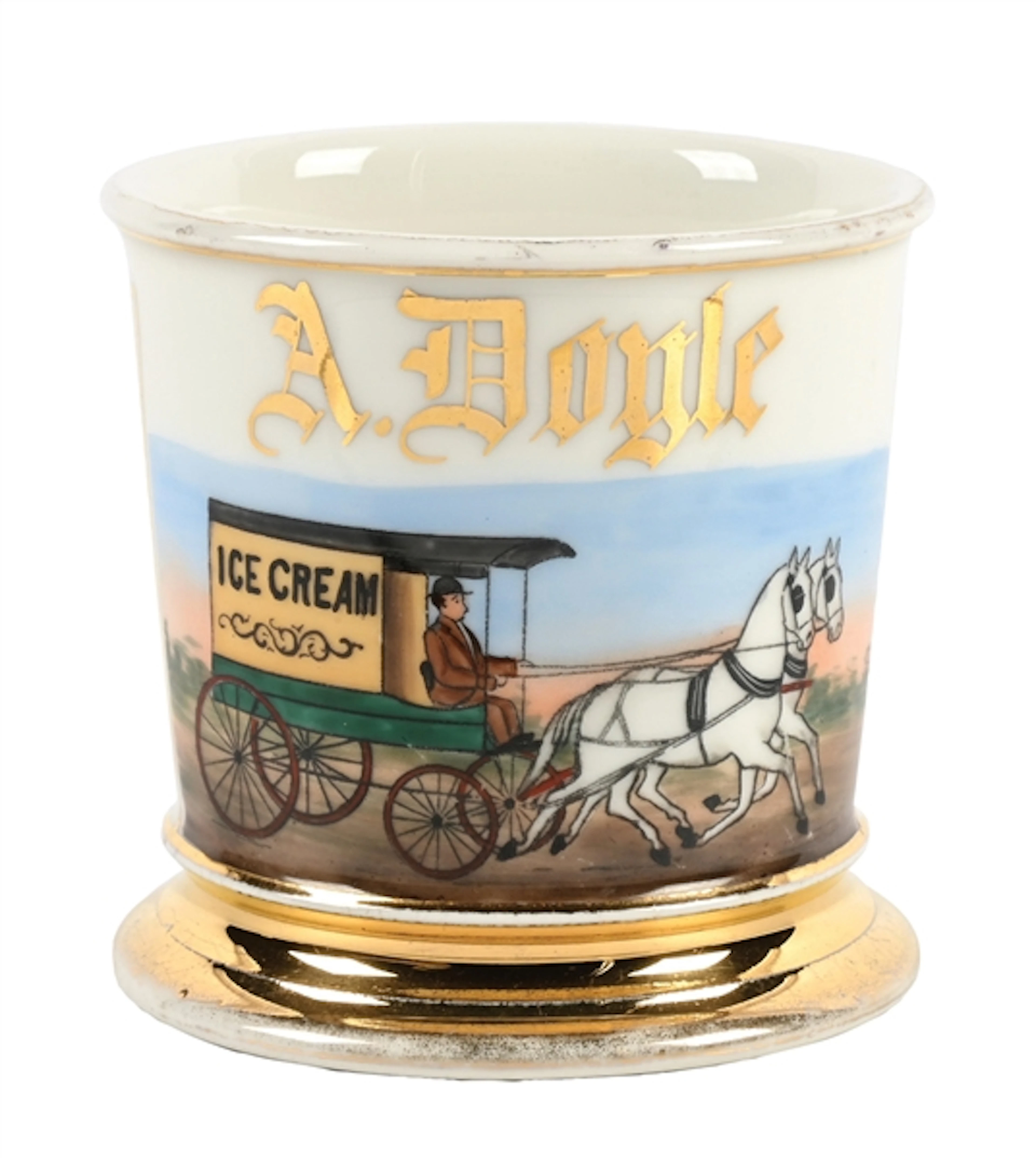 CARRIAGE DRIVER SHAVING MUG