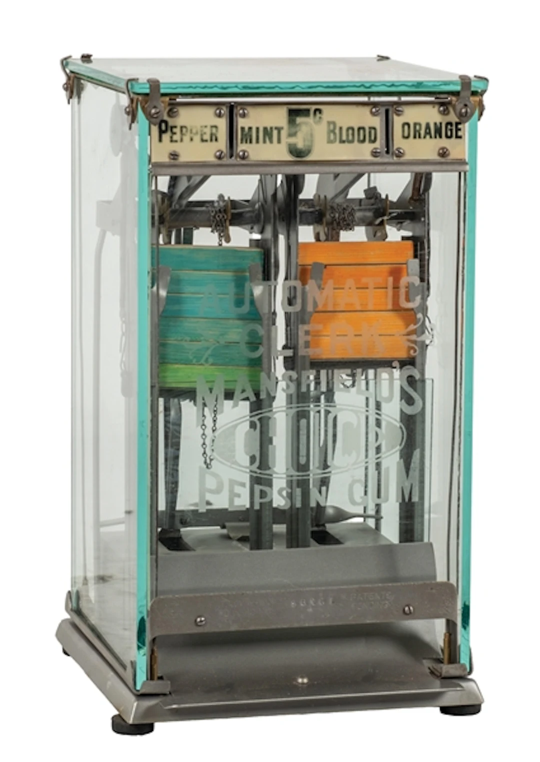 5¢ MANSFIELD AUTOMATIC CLERK VENDING MACHINE