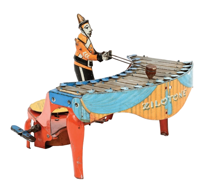 AMERICAN-MADE WOLVERINE WIND-UP ZILOTONE MUSIC PLAYER