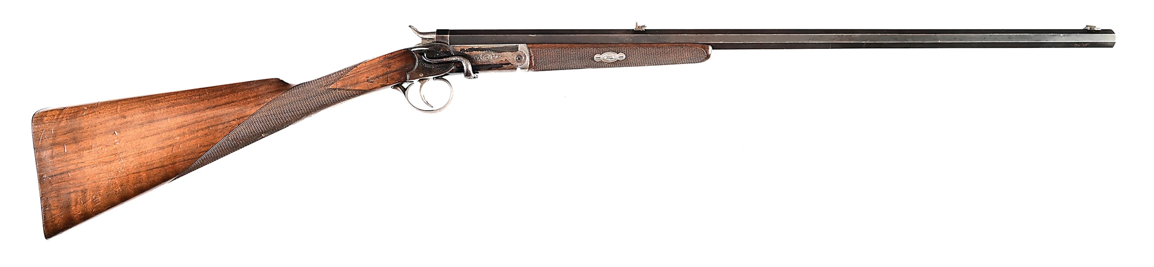 (A) PRE-WAR HOLLAND & HOLLAND .300 SINGLE SHOT ROOK RIFLE.