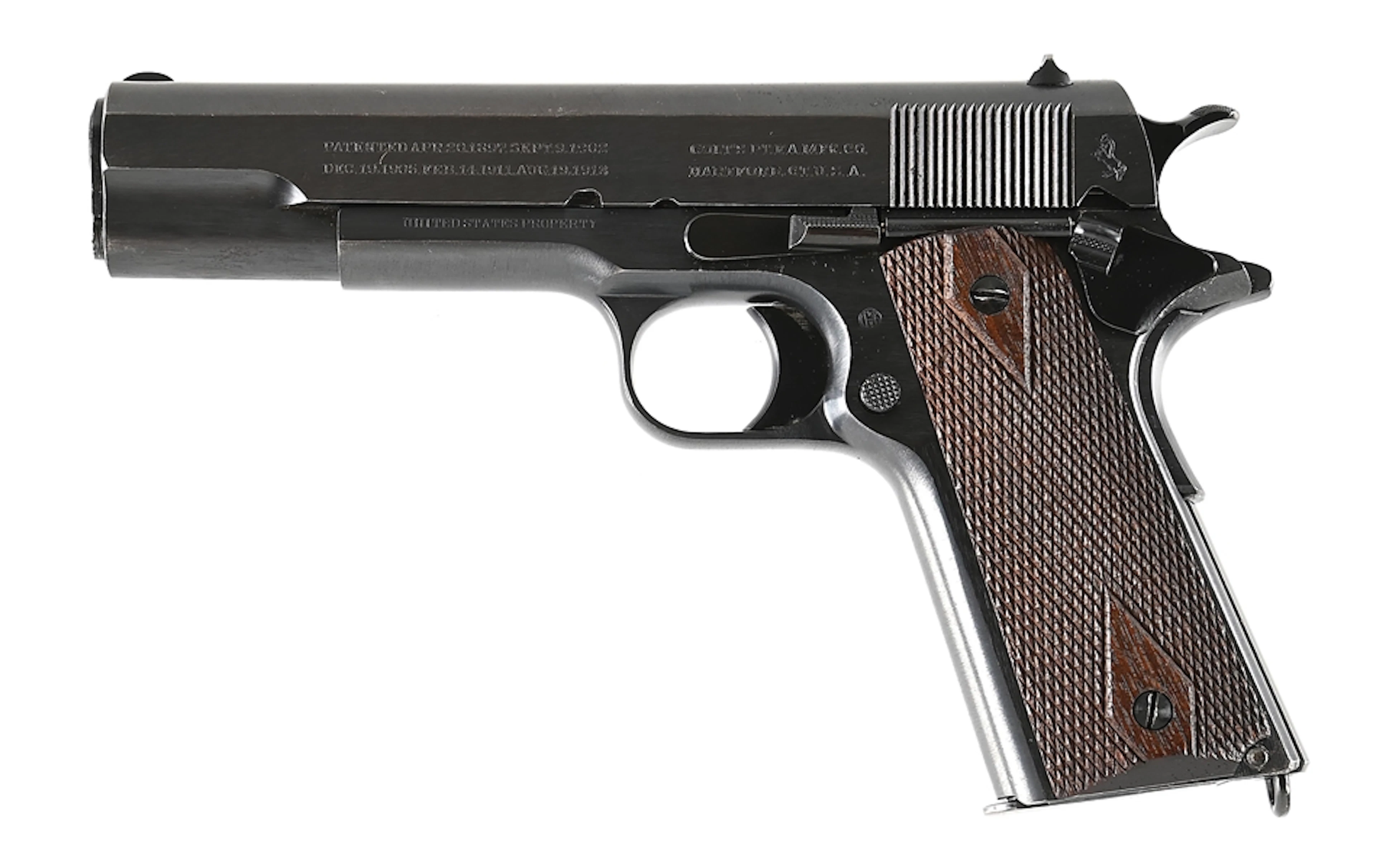 (C) COLT MODEL 1911 SEMI-AUTOMATIC PISTOL (1917)