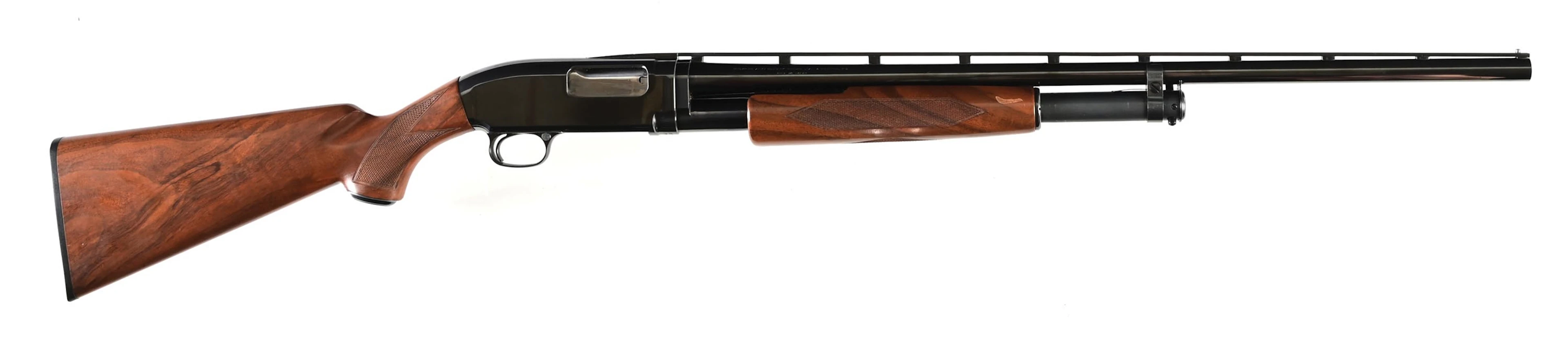 (M) BROWNING MODEL 12 SLIDE ACTION SHOTGUN.
