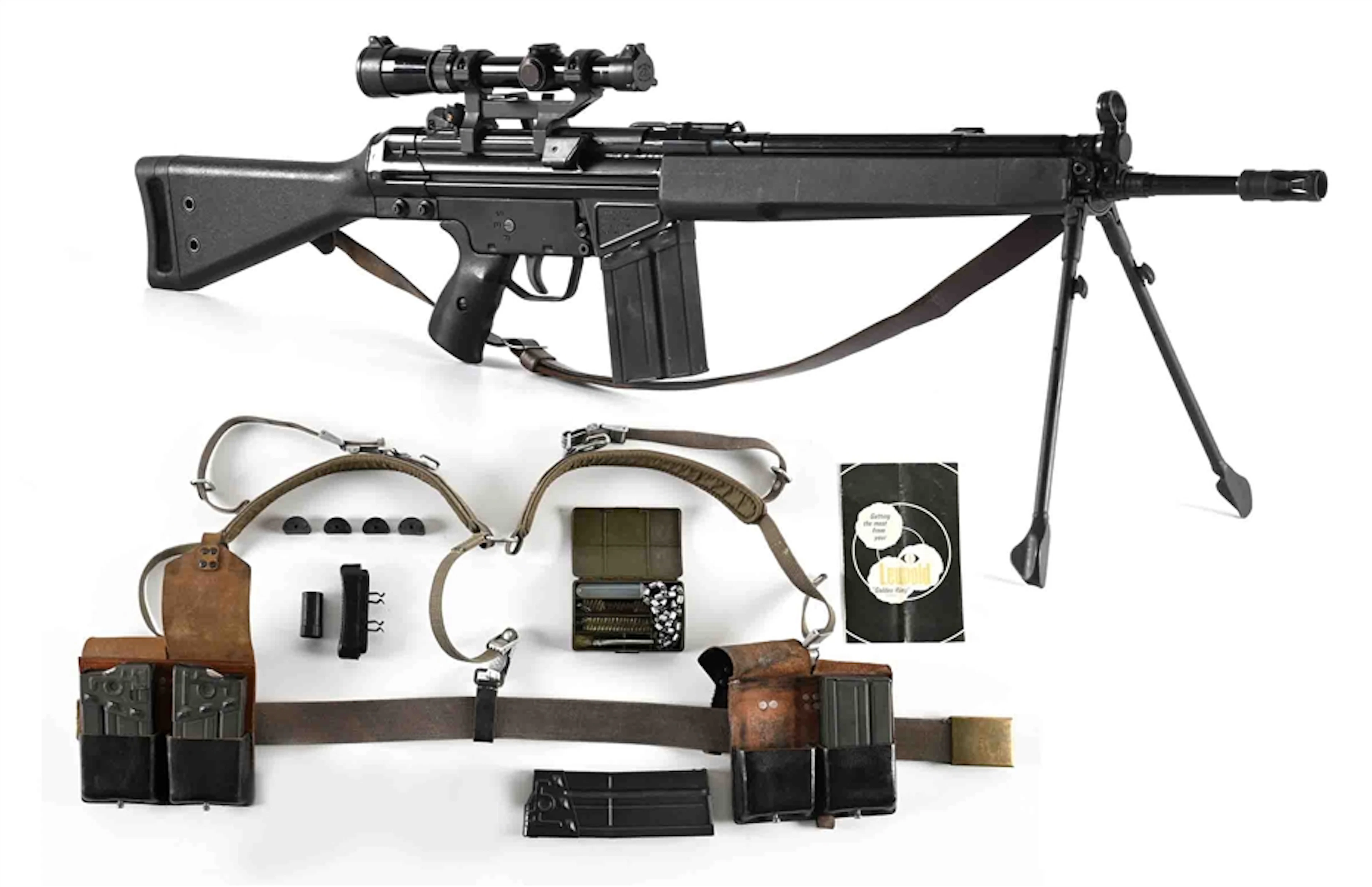 (N) VERY RARE AND DESIRABLE HK-41 (PREDECESSOR OF HK-91) CONVERSION