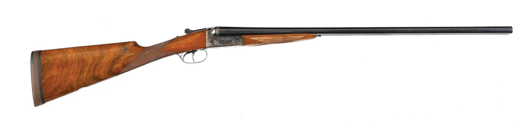 (C) AYA NO. 4 "THE NEW BILL HANUS BIRDGUN" 16 BORE SIDE BY SIDE SHOTGUN