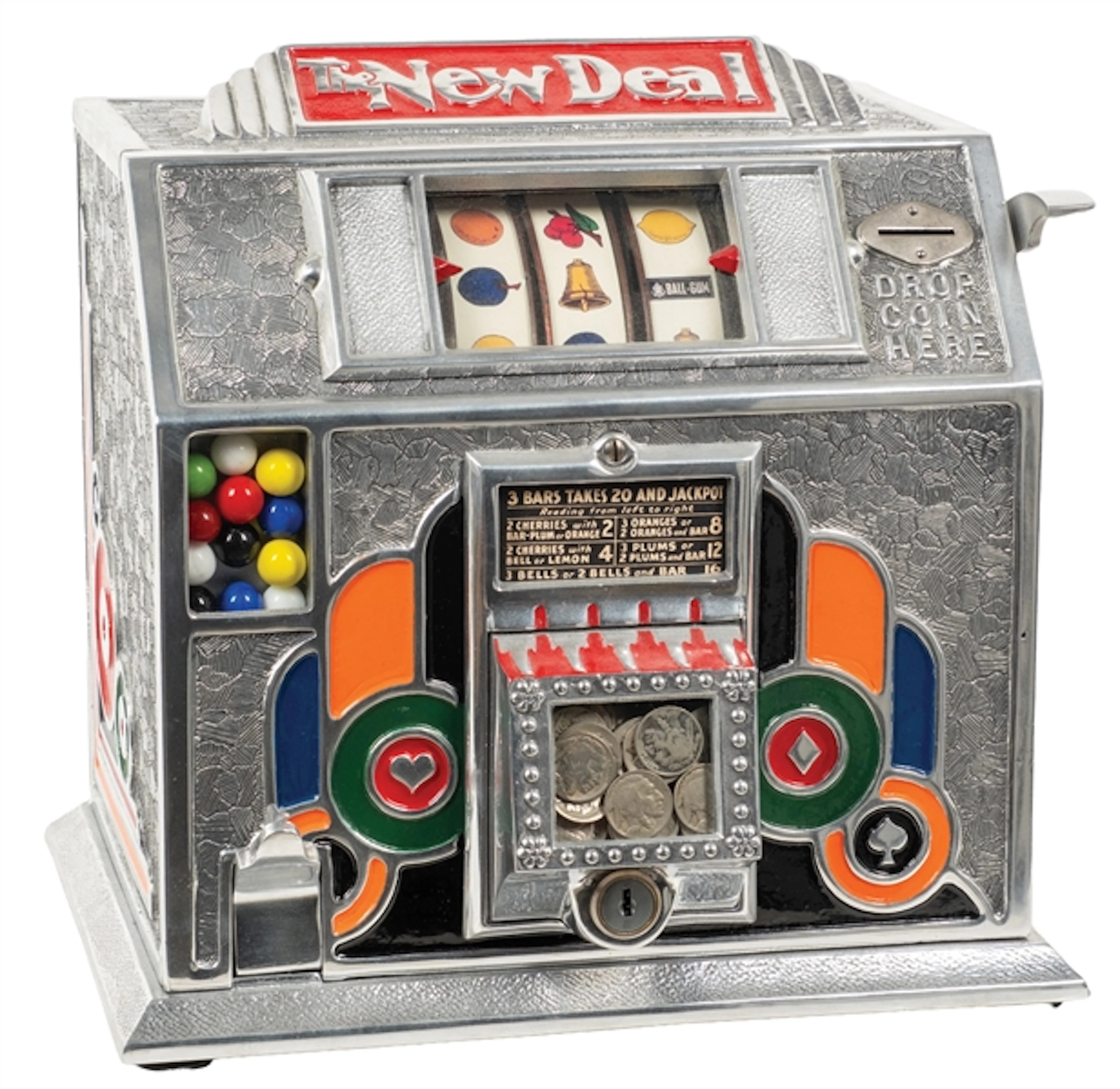 5¢ "NEW DEAL" TRADE STIMULATOR W/ JACKPOT