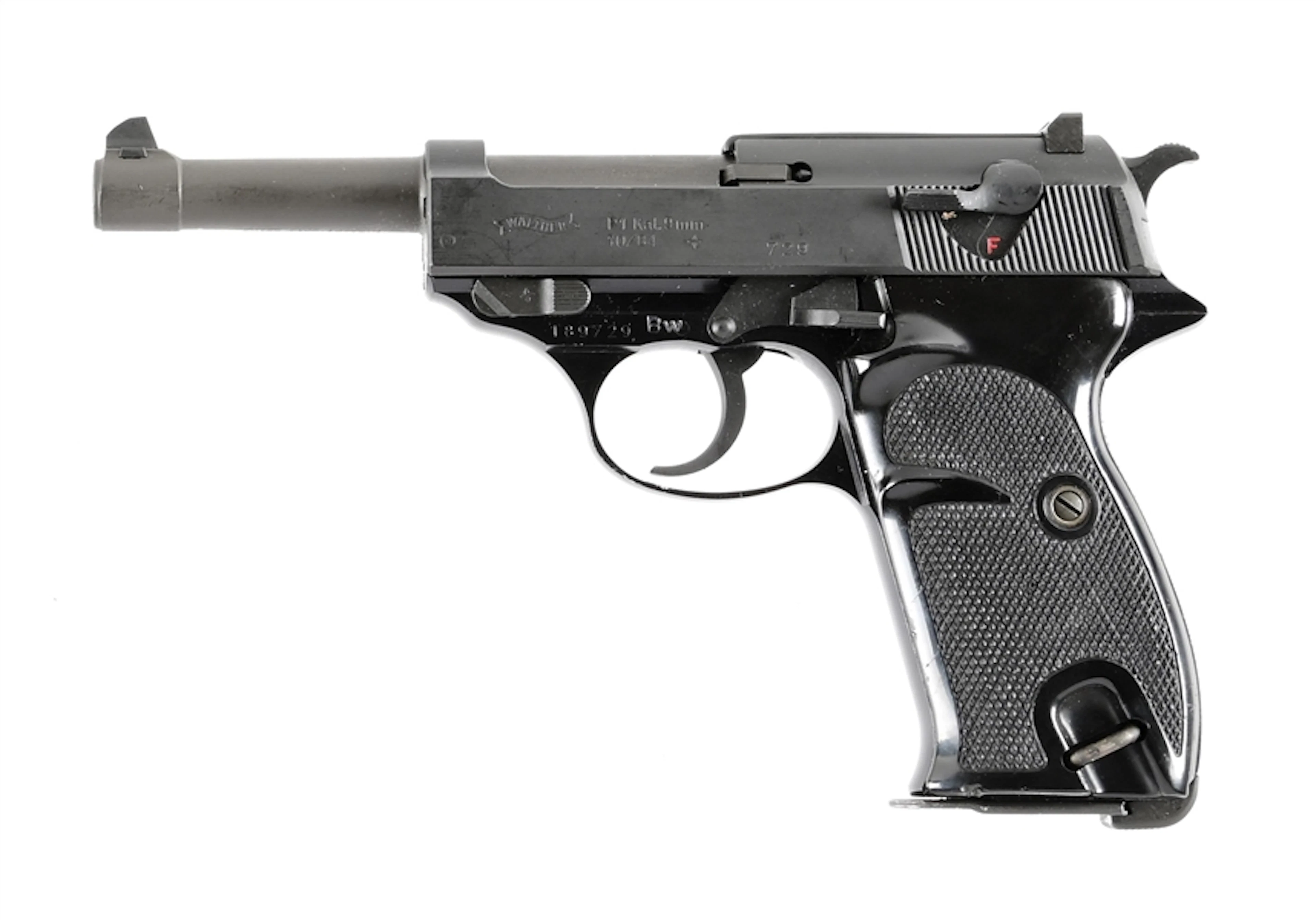 (M) WALTHER P-1 SEMI-AUTOMATIC PISTOL.