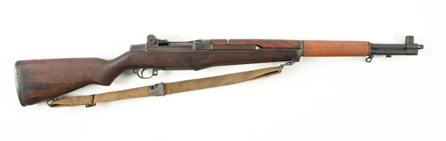 (C) SPRINGFIELD ARMORY M1 GARAND SEMI-AUTOMATIC RIFLE.