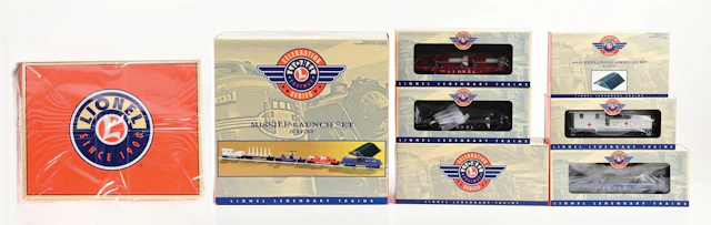 LOT OF 2: LIONEL O-GA. PENNSYLVANIA COAL TRAIN SET & MISSILE LAUNCH