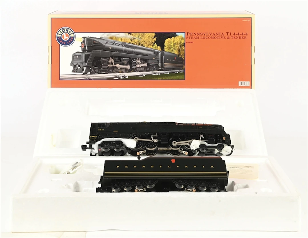 LIONEL MODERN ERA O-GA. NO. 6-28063 PENNSYLVANIA T1 4-4-4-4 DUPLEX