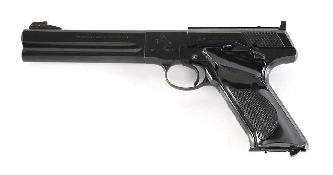 (C) COLT 3RD SERIES MATCH TARGET SEMI AUTOMATIC PISTOL