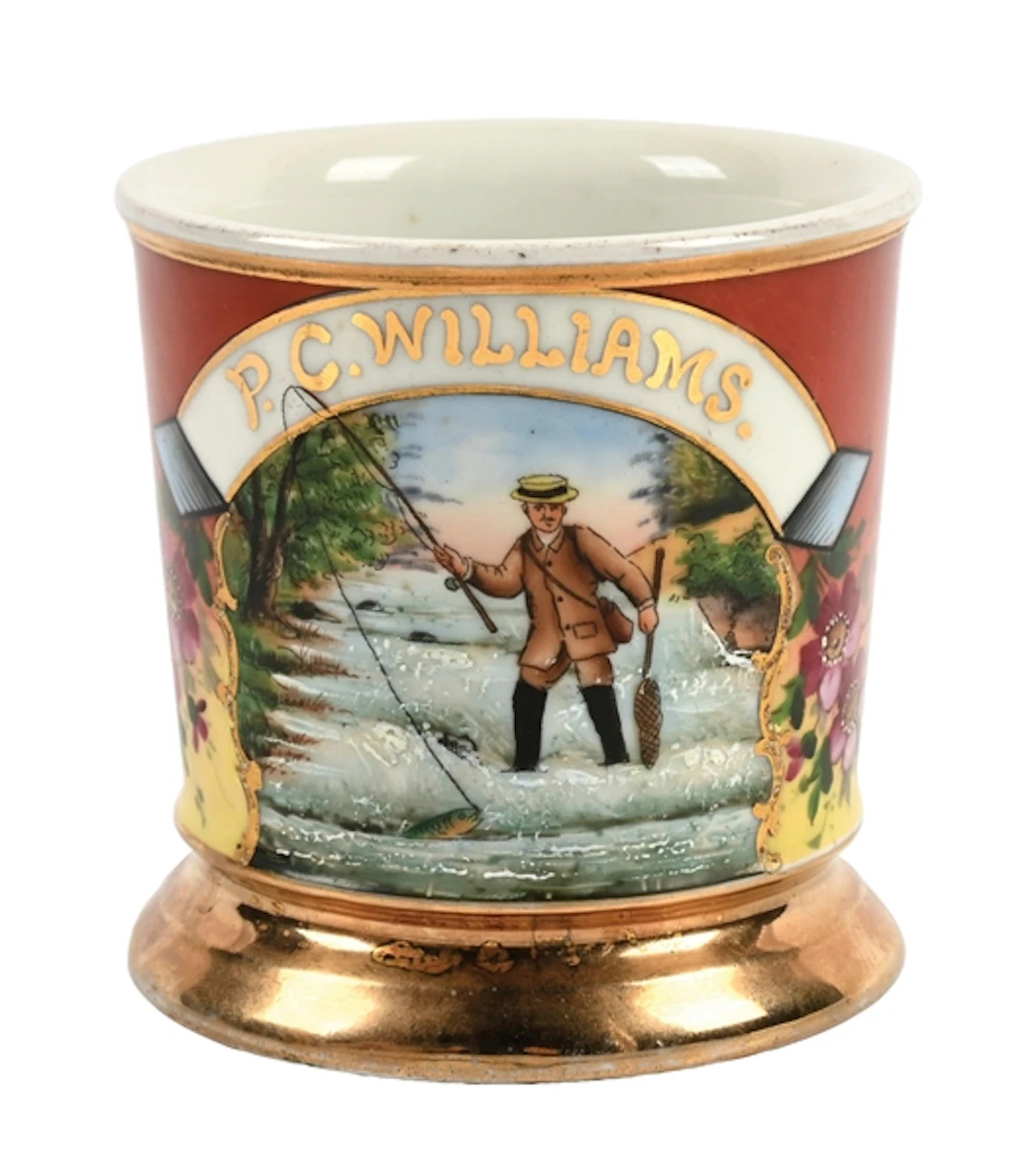 FISHERMAN SHAVING MUG