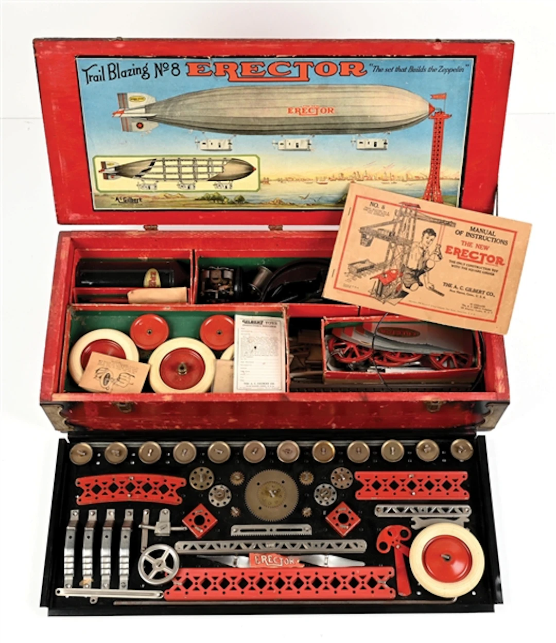 1929 #8 ZEPPELIN ERECTOR SET