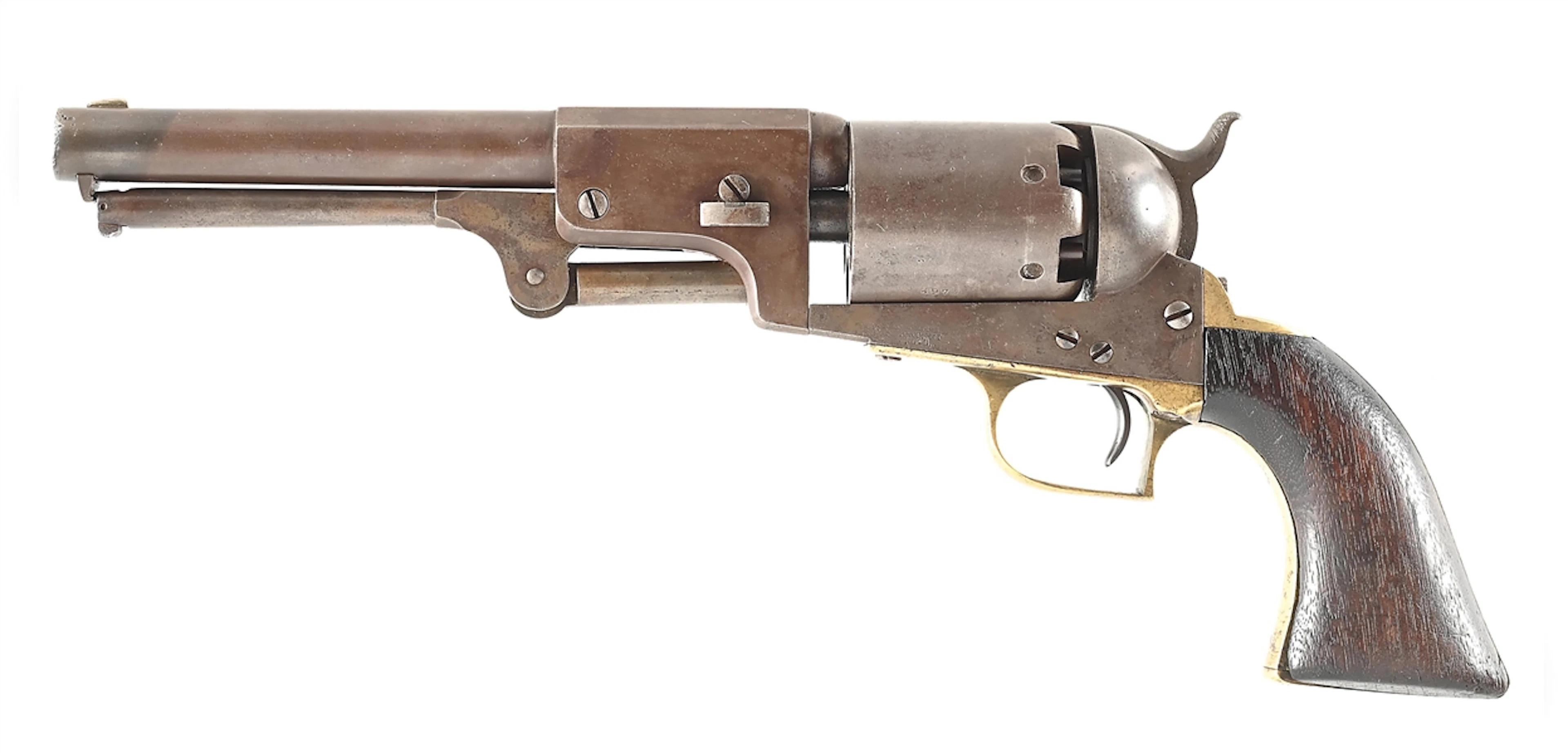 (A) COLT FIRST MODEL DRAGOON SINGLE ACTION PERCUSSION PISTOL